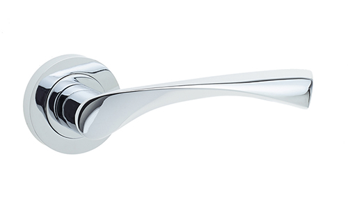 Comet Twirl Lever Door Handle Set